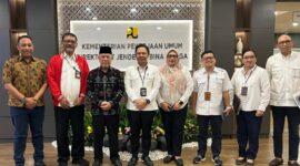 Bupati Banggai Kepulauan (Bangkep) Rusli Moidady, ST, MT, AIFO, melakukan audiensi di Kementerian Pekerjaan Umum (PU), Direktorat Jenderal Bina Marga, Kamis  (21/5/26). 