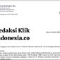 Hak Jawab atas pemberitaan berjudul 