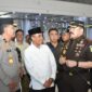 Wakil Kepala Kepolisian Daerah (Wakapolda) Sulawesi Tengah Brigjen Pol Dr. Helmi Kwarta Kusuma Putra Rauf hadir langsung dalam penyambutan Kepala Jaksa Agung Republik Indonesia ST Burhanuddin saat tiba di VIP Room Bandara Internasional Mutiara Sis Al Jufri Palu, Kamis (7/5/2026) pagi.
