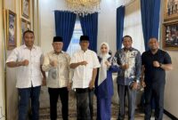 Bupati Banggai Kepulauan, Rusli Moidady, ST, MT, AIFO, melakukan kunjungan silaturahmi ke Menteri Desa dan Pembangunan Daerah Tertinggal (Mendes PDT) RI, Yandri Susanto, di Jakarta, Jumat (22/5/26). 