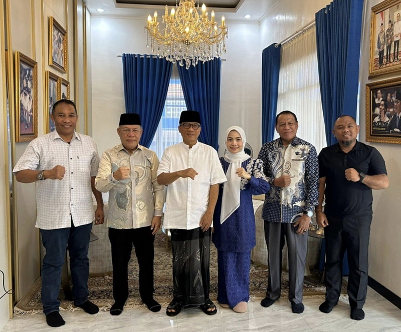 Bupati Banggai Kepulauan, Rusli Moidady, ST, MT, AIFO, melakukan kunjungan silaturahmi ke Menteri Desa dan Pembangunan Daerah Tertinggal (Mendes PDT) RI, Yandri Susanto, di Jakarta, Jumat (22/5/26). 