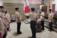 Pelantikan Majelis Pembimbing dan Pimpinan SAKA Adhyasta Pemilu, Kamis (30/4/2026). 

