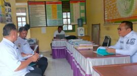 Sekretaris Daerah Kabupaten Banggai Kepulauan, Muh. Aris Susanto, menggelar inspeksi mendadak ke Kecamatan Totikum Selatan, Rabu (6/5/26).