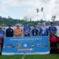 Wakil Bupati Banggai Kepulauan, Serfi Kambey, membuka Turnamen Sepak Bola Berani Juara Cup I Tahun 2026, di Lapangan Sepak Bola Muda Sakti, Desa Lalong, Kecamatan Tinangkung Utara, Kamis (21/5/2026).
