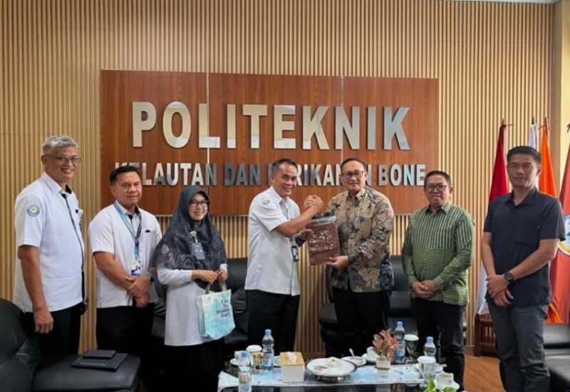 Wakil Bupati Banggai Kepulauan, Serfi Kambey, melakukan kunjungan kerja sekaligus audiensi ke Politeknik Kelautan dan Perikanan (KP) Bone, Sulawesi Selatan, Senin (4/5/2026).