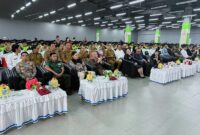 Wakil Bupati Tojo Una-Una, Hj. Surya Lapasiri, menghadiri Wisuda Sarjana ke-XXXII dan Pascasarjana I Universitas Sintuwu Maroso di Ballroom Hotel Ancyra, Poso, Senin (25/5/2026).
