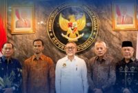 Bupati Banggai Kepulauan, Rusli Moidady, ST, MT, AIFO, melakukan audiensi ke Kementerian Koordinator Bidang Pangan RI di Jakarta, Kamis (22/5/2026). 
