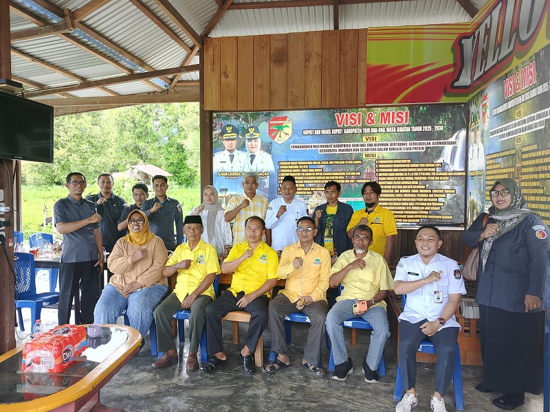 DPD II Partai Golkar Kabupaten Tojo Una-Una memastikan administrasi, struktur, dan kepengurusan partai lengkap serta siap diverifikasi dalam pemutakhiran data partai politik berkelanjutan Semester I Tahun 2026 yang dilakukan KPU dan Bawaslu Tojo Una-Una, Senin (22/6/2026).