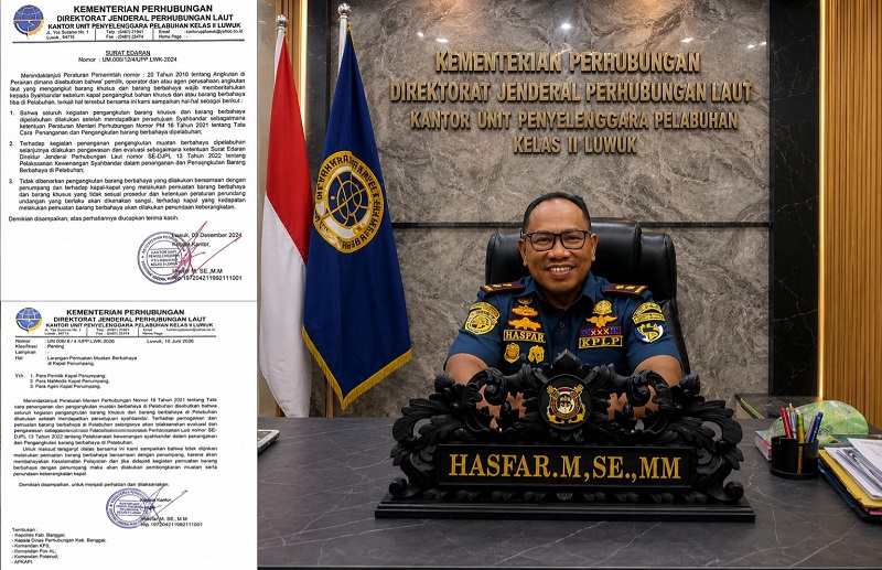 Kepala UPP Kelas II Luwuk, Hasfar, M.SE., MM.(ist)