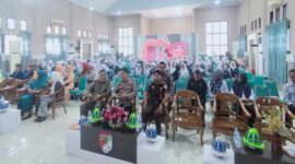 Wakapolres Tojo Una-Una, Kompol Junus Djoni Achpah, menghadiri peringatan HUT ke-75 Ikatan Bidan Indonesia (IBI) di Auditorium Kantor Bupati Tojo Una-Una, Rabu (24/6/2026).