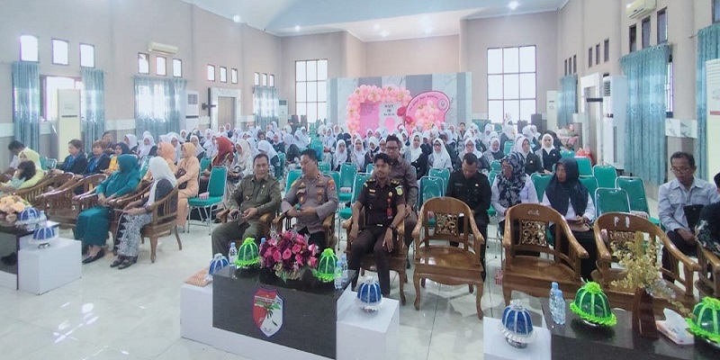 Wakapolres Tojo Una-Una, Kompol Junus Djoni Achpah, menghadiri peringatan HUT ke-75 Ikatan Bidan Indonesia (IBI) di Auditorium Kantor Bupati Tojo Una-Una, Rabu (24/6/2026).