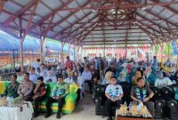 Perwakilan BKKBN Provinsi Sulawesi Tengah bersama jajaran Pemerintah Kabupaten Tojo Una-Una dan para peserta mengikuti pembukaan Jambore Penyuluh Keluarga Berencana (PKB) dan Petugas Lapangan Keluarga Berencana (PLKB) Tingkat Provinsi Sulawesi Tengah di Marina Cottage, Desa Labuan, Kecamatan Ratolindo, Rabu (29/7/2026).

