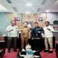 Bupati Ilham S. Lawidu didampingi Sekretaris Daerah Alfian Matajeng dan Kepala BPKAD Dr. Rismanto Laide saat melakukan rangkaian audiensi di DPR RI, Kementerian Keuangan, Kementerian Dalam Negeri, dan Kementerian PPN/Bappenas, Jakarta, pada 6–8 Juli 2026.