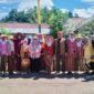 Wakil Bupati Tojo Una-Una, Surya Lapasiri, disambut  oleh Pemerintah Desa dan tokoh masyarakat setibanya di Desa Molowagu, Kecamatan Batudaka, Sabtu (4/7/2026).